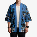Aotearoa Iwi Ngati Porou Kimono Maori Wharenui House Tribal Pattern