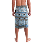 Aotearoa Iwi Ngati Porou Lavalava Maori Wharenui House Tribal Pattern
