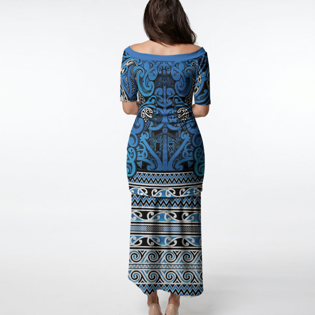 Aotearoa Iwi Ngati Porou Puletasi Maori Wharenui House Tribal Pattern