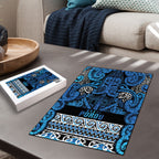 Aotearoa Iwi Ngati Porou Puzzle Maori Wharenui House Tribal Pattern