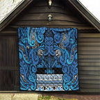Aotearoa Iwi Ngati Porou Quilt Maori Wharenui House Tribal Pattern