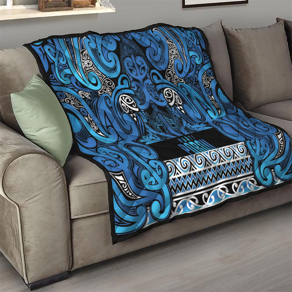 Aotearoa Iwi Ngati Porou Quilt Maori Wharenui House Tribal Pattern