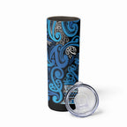Aotearoa Iwi Ngati Porou Skinny Tumbler Maori Wharenui House Tribal Pattern
