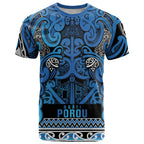 Aotearoa Iwi Ngati Porou T Shirt Maori Wharenui House Tribal Pattern