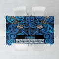 Aotearoa Iwi Ngati Porou Tablecloth Maori Wharenui House Tribal Pattern