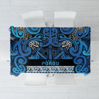 Aotearoa Iwi Ngati Porou Tablecloth Maori Wharenui House Tribal Pattern