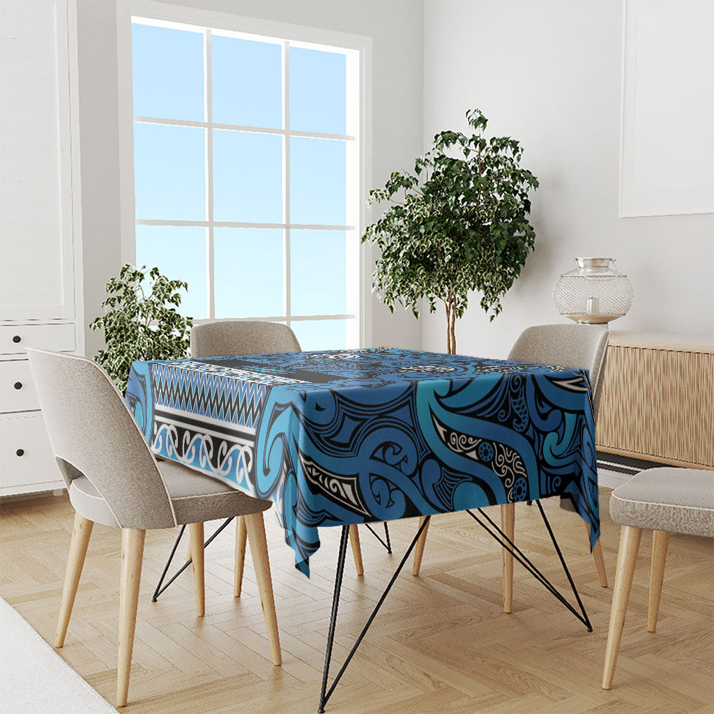 Aotearoa Iwi Ngati Porou Tablecloth Maori Wharenui House Tribal Pattern