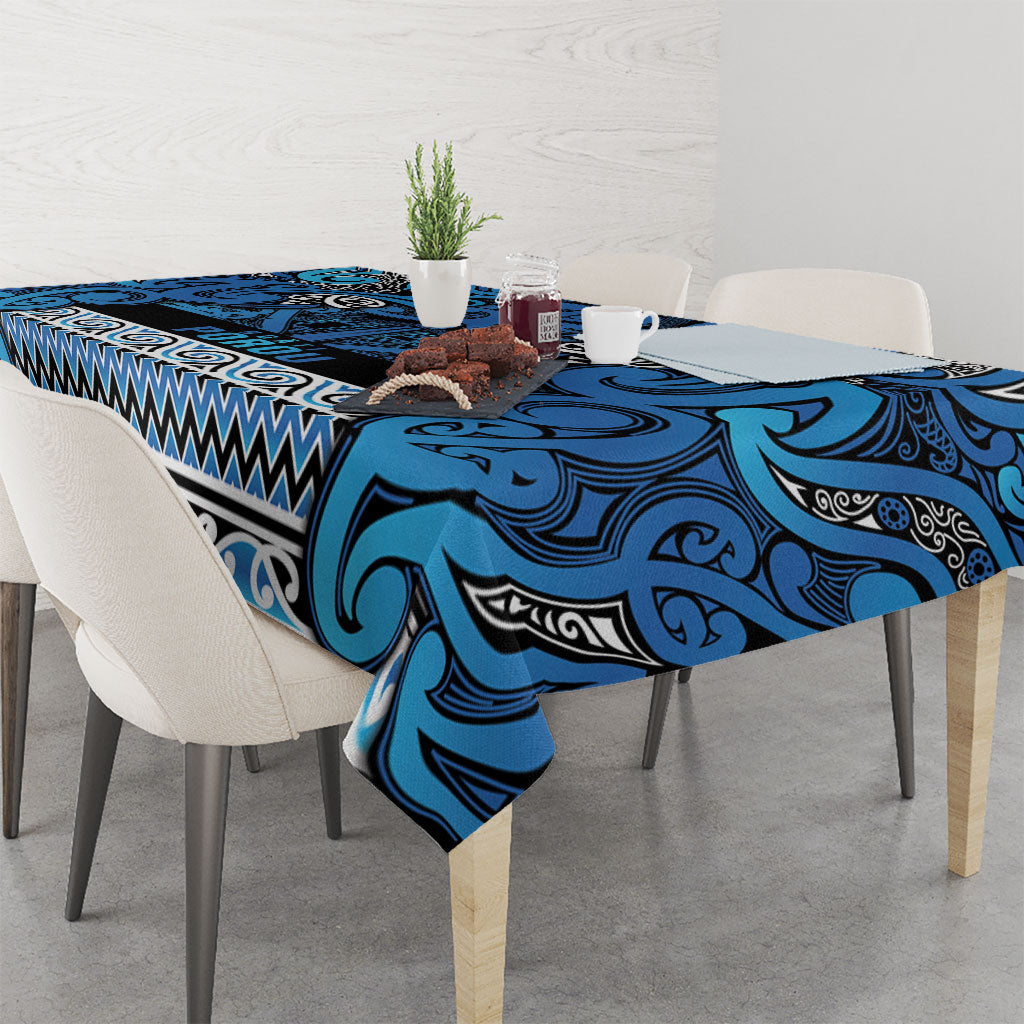 Aotearoa Iwi Ngati Porou Tablecloth Maori Wharenui House Tribal Pattern