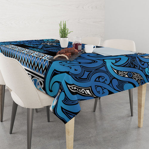 Aotearoa Iwi Ngati Porou Tablecloth Maori Wharenui House Tribal Pattern
