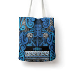 Aotearoa Iwi Ngati Porou Tote Bag Maori Wharenui House Tribal Pattern