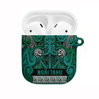 Aotearoa Iwi Ngai Tahu AirPods Case Maori Wharenui House Tribal Pattern