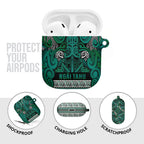 Aotearoa Iwi Ngai Tahu AirPods Case Maori Wharenui House Tribal Pattern