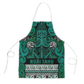 Aotearoa Iwi Ngai Tahu Apron Maori Wharenui House Tribal Pattern