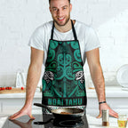 Aotearoa Iwi Ngai Tahu Apron Maori Wharenui House Tribal Pattern