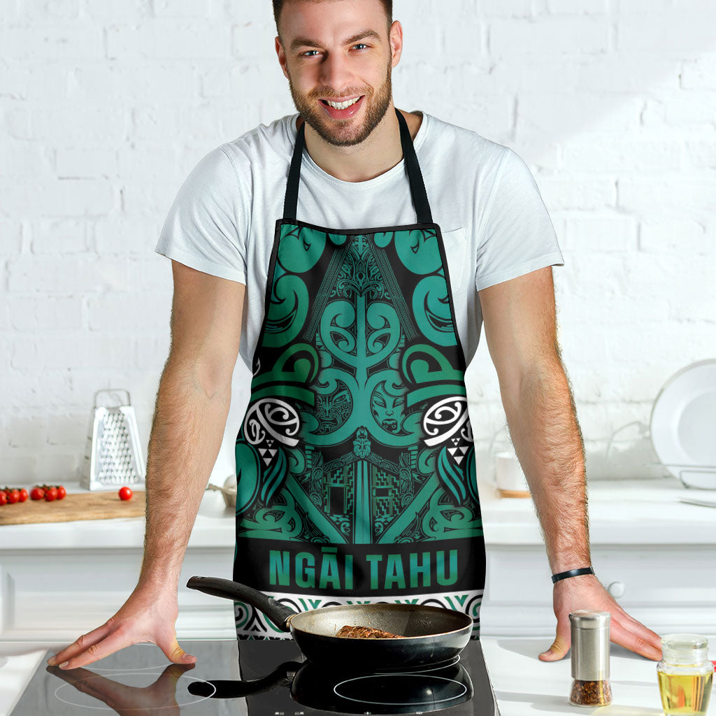 Aotearoa Iwi Ngai Tahu Apron Maori Wharenui House Tribal Pattern