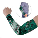 Aotearoa Iwi Ngai Tahu Arm Sleeves Maori Wharenui House Tribal Pattern