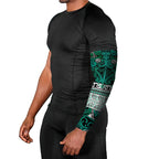 Aotearoa Iwi Ngai Tahu Arm Sleeves Maori Wharenui House Tribal Pattern