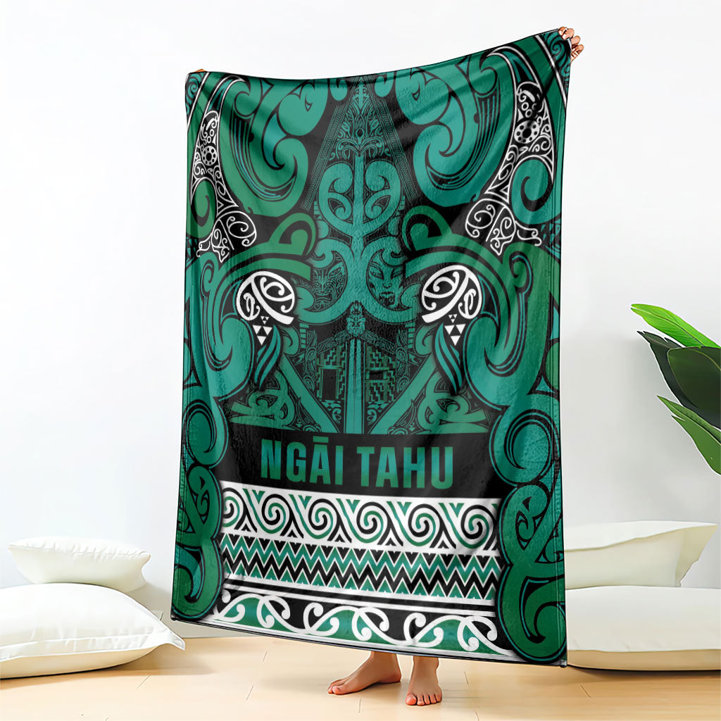 Aotearoa Iwi Ngai Tahu Blanket Maori Wharenui House Tribal Pattern