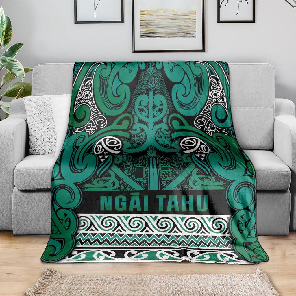 Aotearoa Iwi Ngai Tahu Blanket Maori Wharenui House Tribal Pattern
