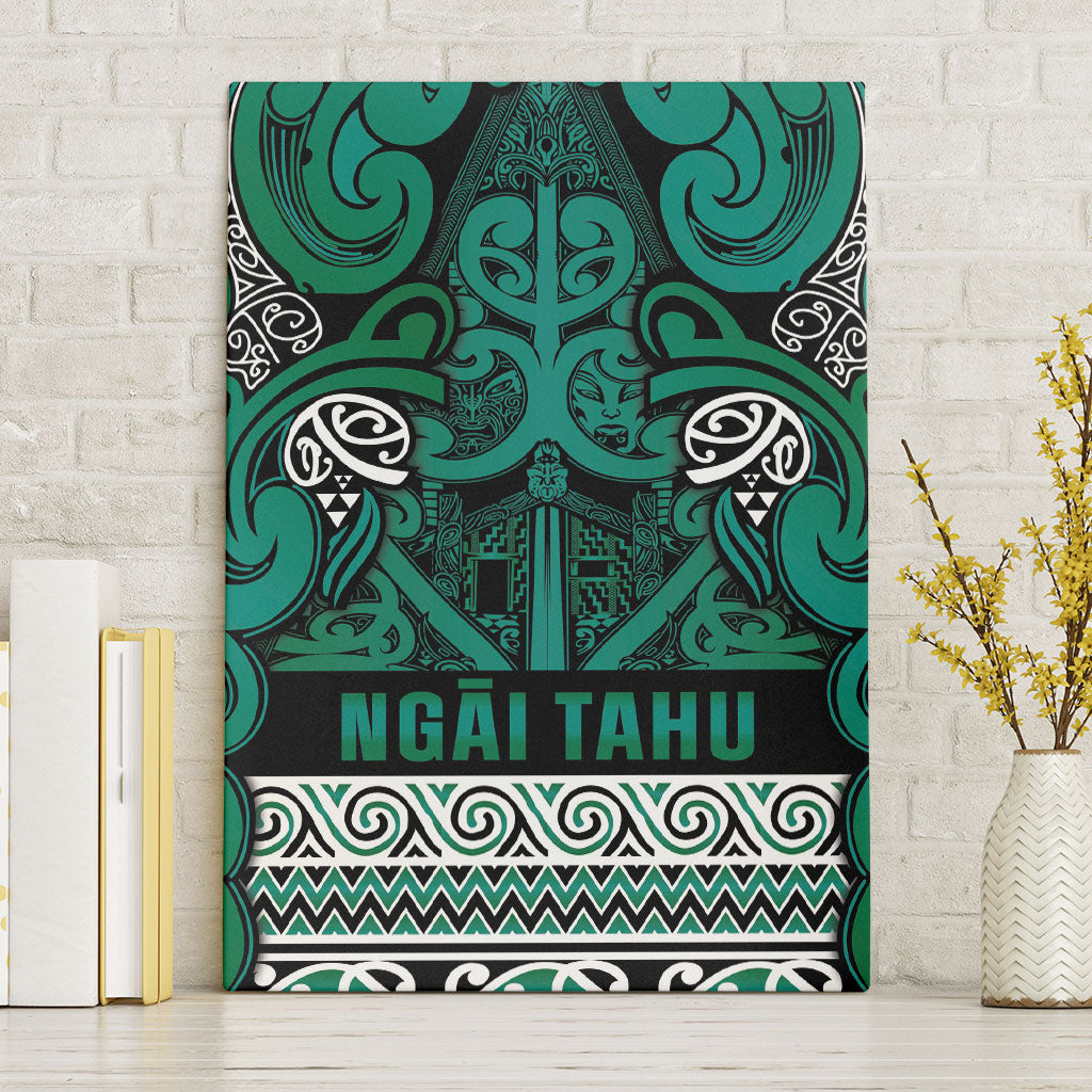 Aotearoa Iwi Ngai Tahu Canvas Wall Art Maori Wharenui House Tribal Pattern