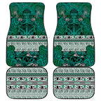 Aotearoa Iwi Ngai Tahu Car Mats Maori Wharenui House Tribal Pattern