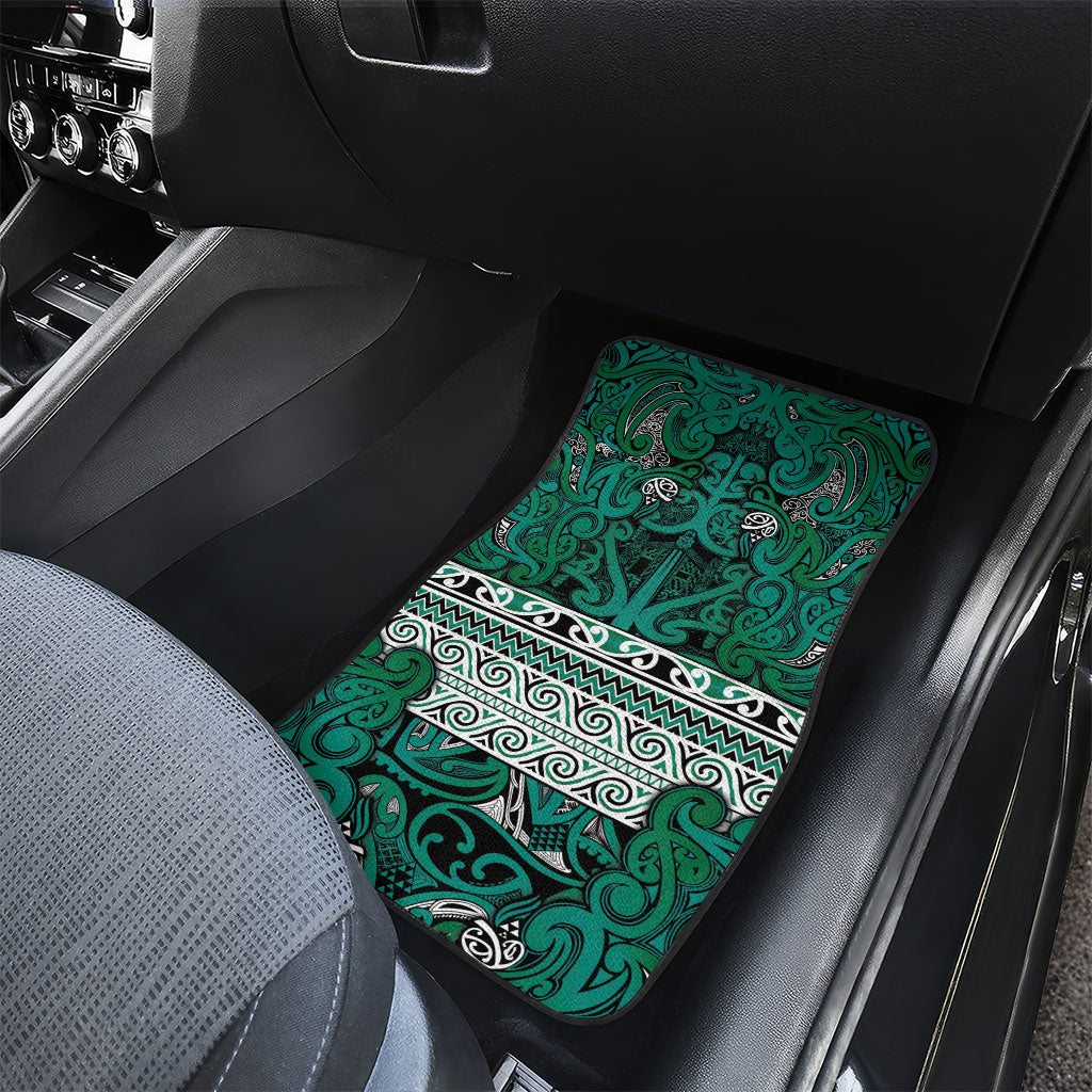 Aotearoa Iwi Ngai Tahu Car Mats Maori Wharenui House Tribal Pattern
