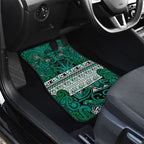 Aotearoa Iwi Ngai Tahu Car Mats Maori Wharenui House Tribal Pattern