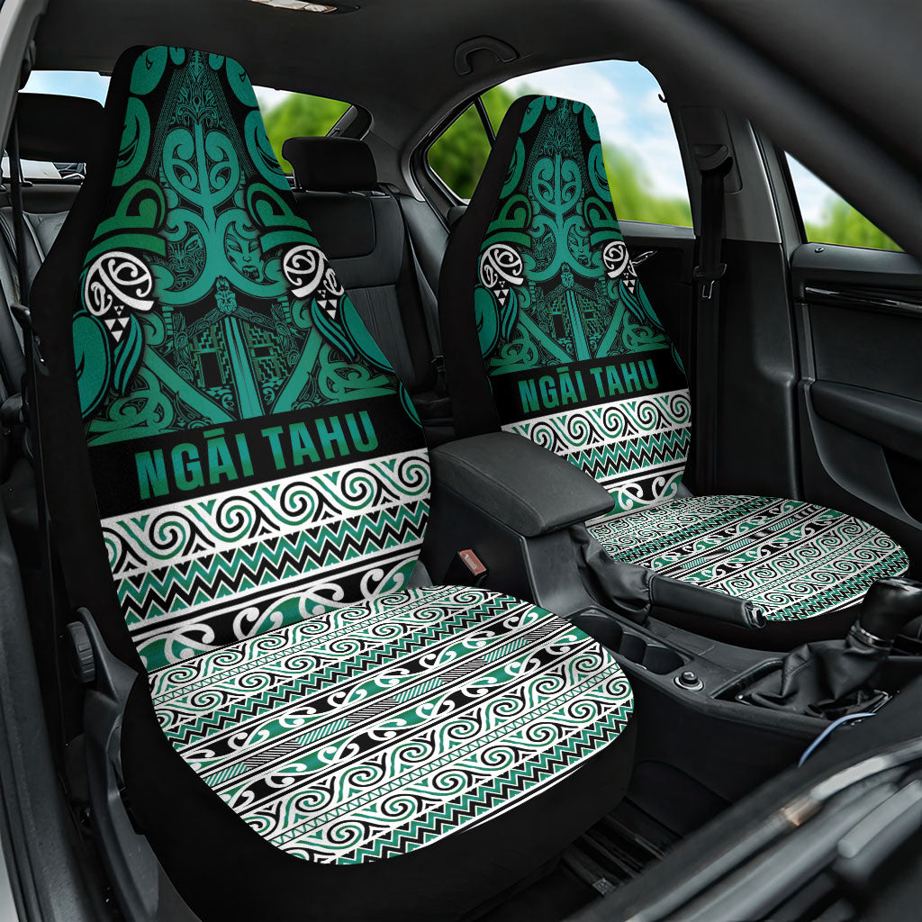Aotearoa Iwi Ngai Tahu Car Seat Cover Maori Wharenui House Tribal Pattern