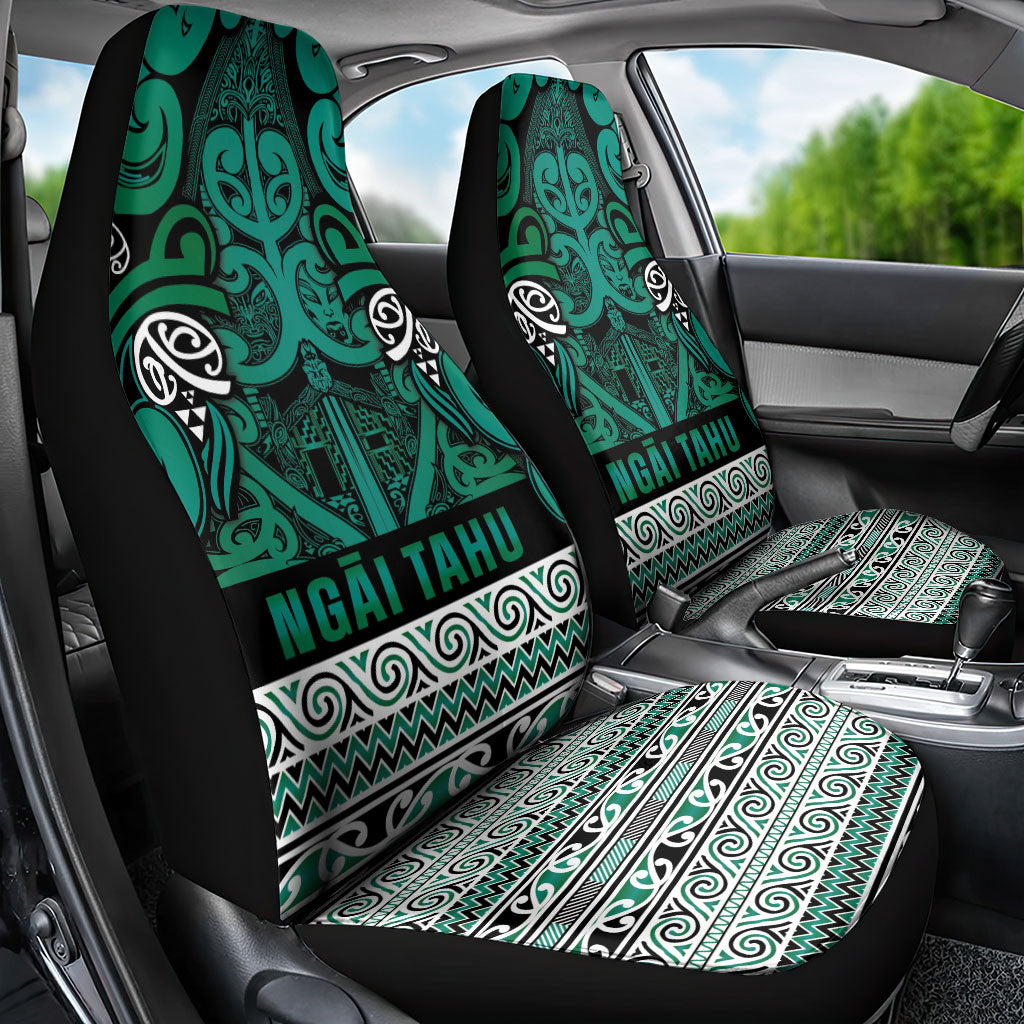 Aotearoa Iwi Ngai Tahu Car Seat Cover Maori Wharenui House Tribal Pattern