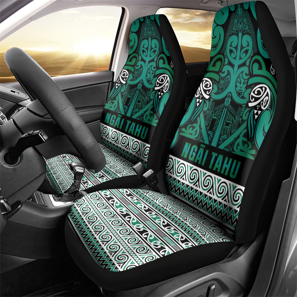 Aotearoa Iwi Ngai Tahu Car Seat Cover Maori Wharenui House Tribal Pattern