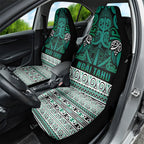 Aotearoa Iwi Ngai Tahu Car Seat Cover Maori Wharenui House Tribal Pattern