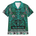 Aotearoa Iwi Ngai Tahu Hawaiian Shirt Maori Wharenui House Tribal Pattern