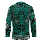 Aotearoa Iwi Ngai Tahu Hockey Jersey Maori Wharenui House Tribal Pattern