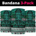 Aotearoa Iwi Ngai Tahu Neck Gaiter Maori Wharenui House Tribal Pattern