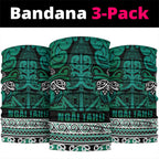 Aotearoa Iwi Ngai Tahu Neck Gaiter Maori Wharenui House Tribal Pattern