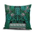 Aotearoa Iwi Ngai Tahu Pillow Cover Maori Wharenui House Tribal Pattern