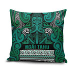 Aotearoa Iwi Ngai Tahu Pillow Cover Maori Wharenui House Tribal Pattern