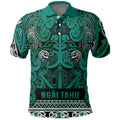 Aotearoa Iwi Ngai Tahu Polo Shirt Maori Wharenui House Tribal Pattern