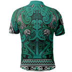 Aotearoa Iwi Ngai Tahu Polo Shirt Maori Wharenui House Tribal Pattern