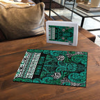 Aotearoa Iwi Ngai Tahu Puzzle Maori Wharenui House Tribal Pattern