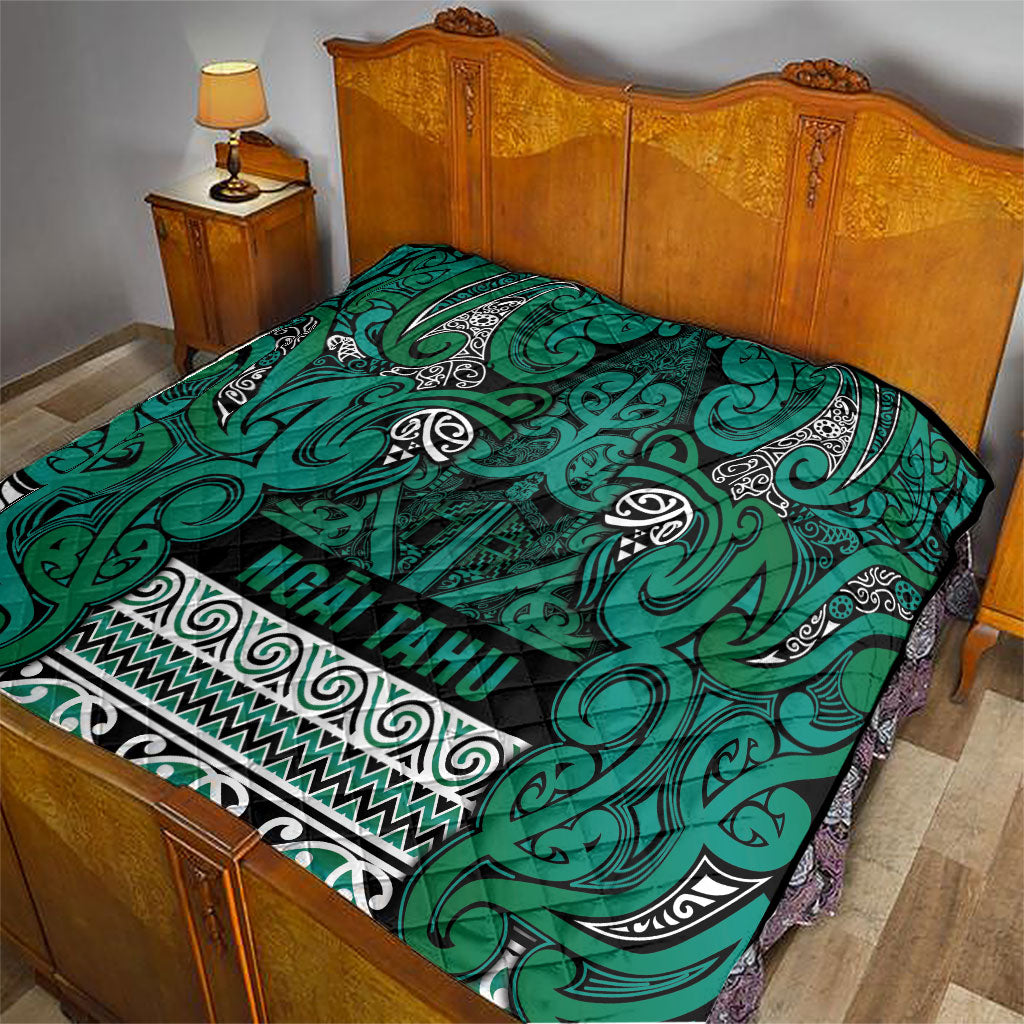 Aotearoa Iwi Ngai Tahu Quilt Maori Wharenui House Tribal Pattern