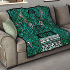 Aotearoa Iwi Ngai Tahu Quilt Maori Wharenui House Tribal Pattern
