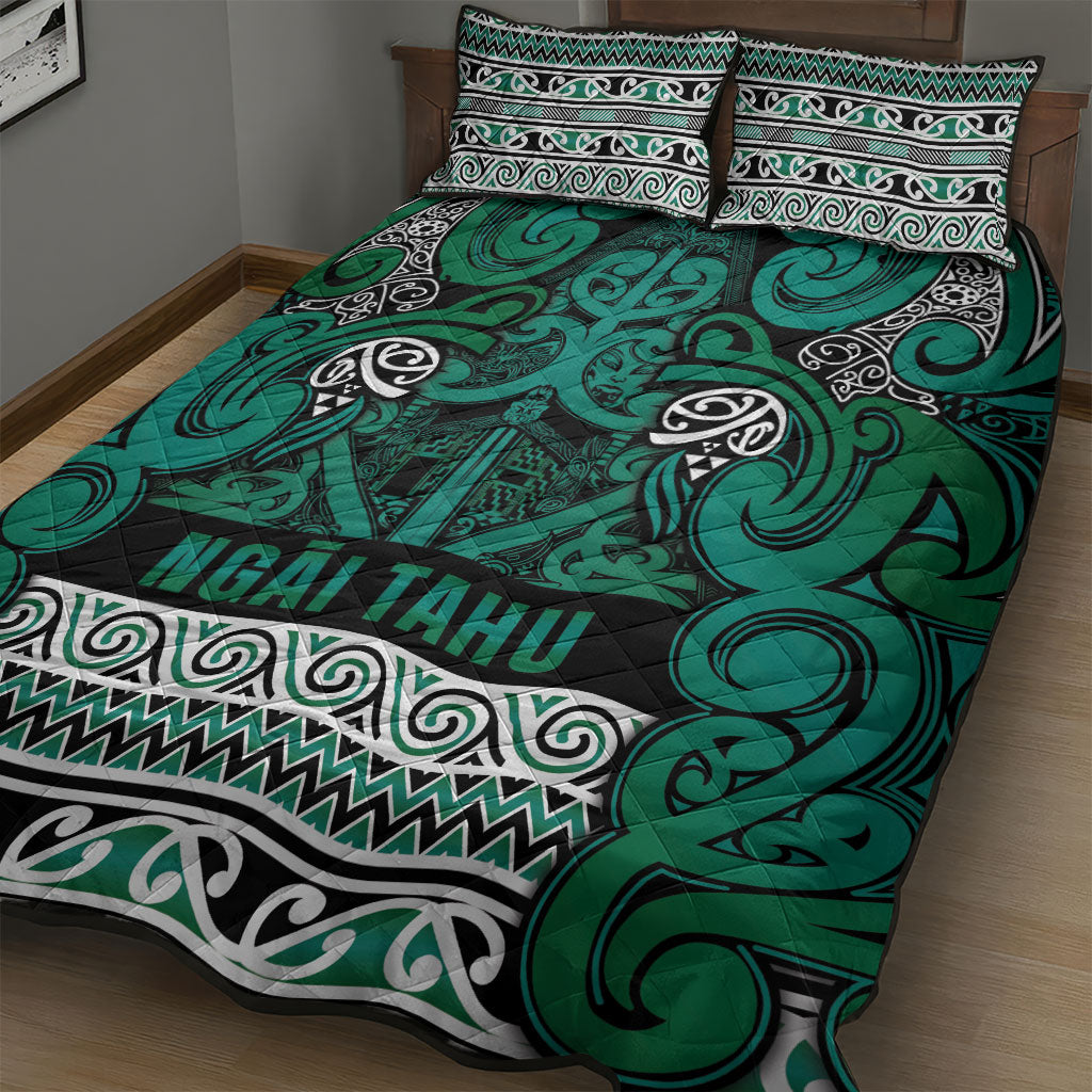 Aotearoa Iwi Ngai Tahu Quilt Bed Set Maori Wharenui House Tribal Pattern