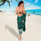 Aotearoa Iwi Ngai Tahu Sarong Maori Wharenui House Tribal Pattern