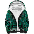 Aotearoa Iwi Ngai Tahu Sherpa Hoodie Maori Wharenui House Tribal Pattern