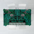 Aotearoa Iwi Ngai Tahu Tablecloth Maori Wharenui House Tribal Pattern