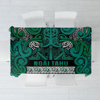 Aotearoa Iwi Ngai Tahu Tablecloth Maori Wharenui House Tribal Pattern