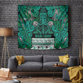 Aotearoa Iwi Ngai Tahu Tapestry Maori Wharenui House Tribal Pattern