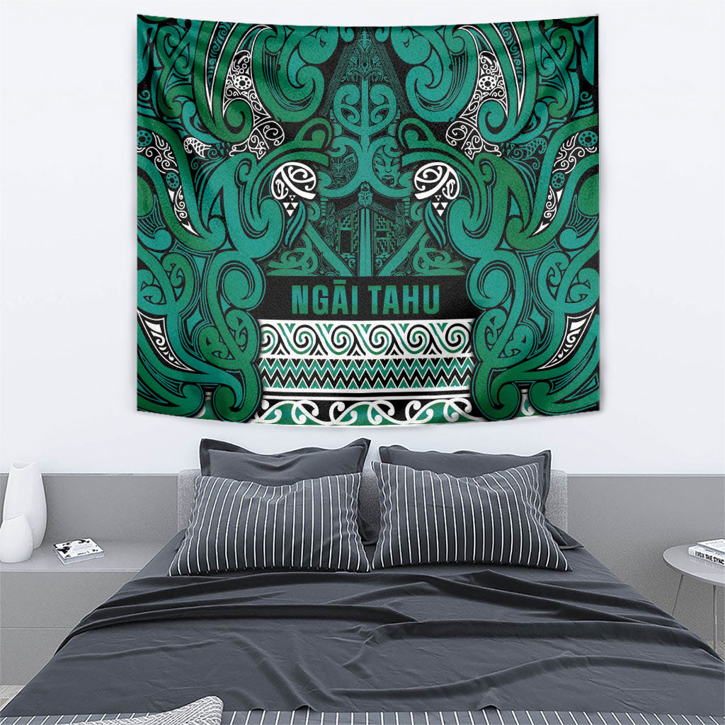 Aotearoa Iwi Ngai Tahu Tapestry Maori Wharenui House Tribal Pattern