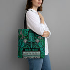 Aotearoa Iwi Ngai Tahu Tote Bag Maori Wharenui House Tribal Pattern